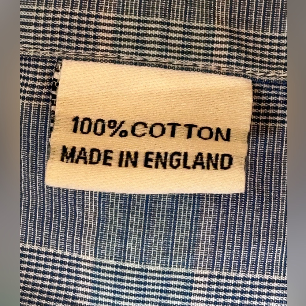 Turnbull & Asser Multi Color Check Pattern Men’s … - image 5